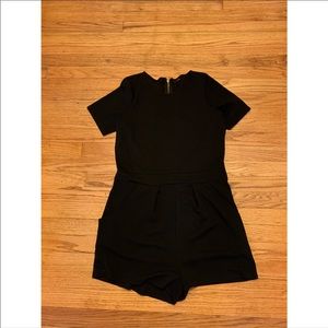 ✨sold✨Black Textured Romper